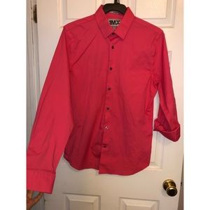 Men’s fitted Express dress shirt